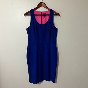 Vince Camuto | Vintage Royal Blue Dress | Size 10